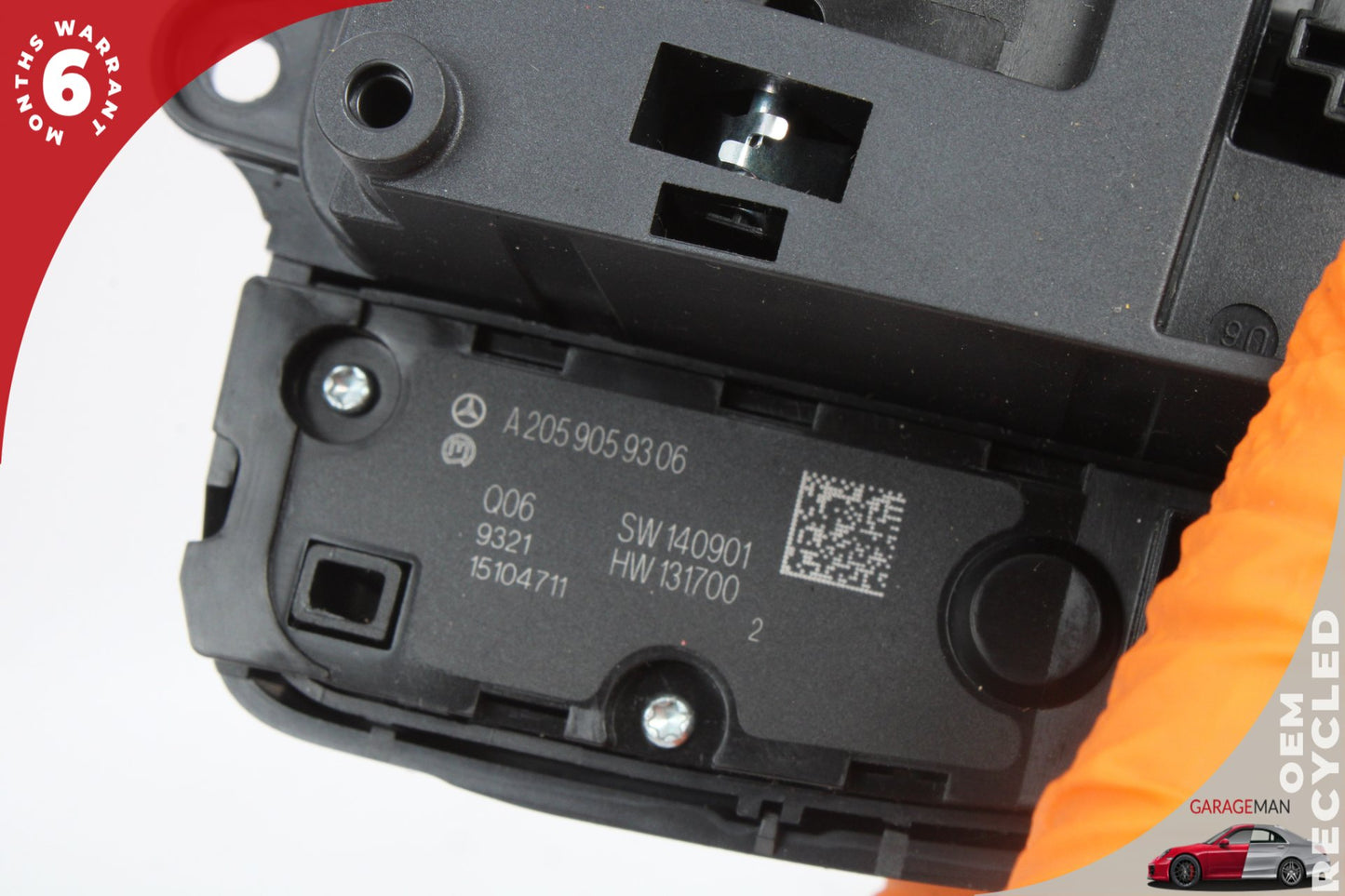 2015-2020 Mercedes W205 C300 Center Console Multi Function Switch Control OEM
