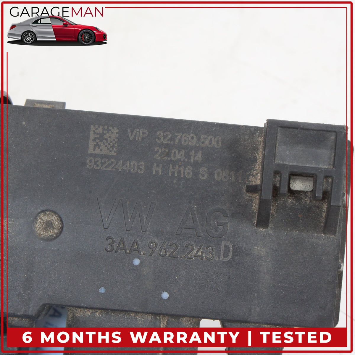 2011-2018 Audi A8 Rear Trunk Boot Lid Tailgate Control Module 3AA962243D OEM
