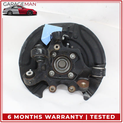 2011-2017 BMW X3 F25 RWD 2.0L Rear Left Spindle Knuckle Wheel Hub w/ Shield 6797569 OEM
