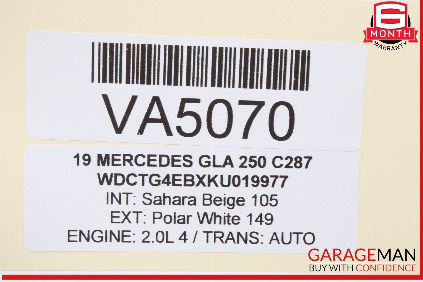 12-20 Mercedes X156 GLA250 Front Left Driver Side Door Control Module Unit OEM