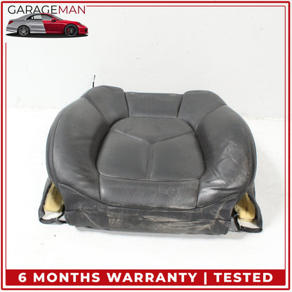 2011-2018 Porsche Cayenne 958 Front Left Side Top Upper Seat Cushion Black OEM