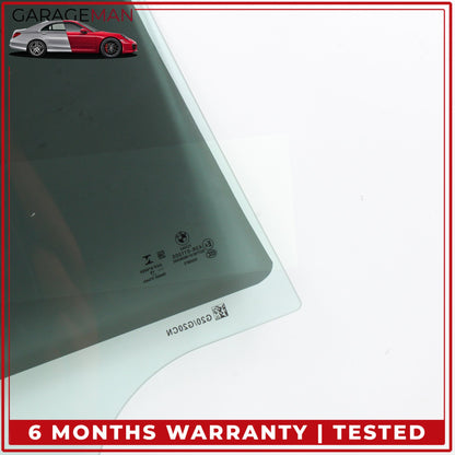 2019-2025 BMW 330i M340i 330e G20 Rear Left Driver Side Door Window Glass OEM