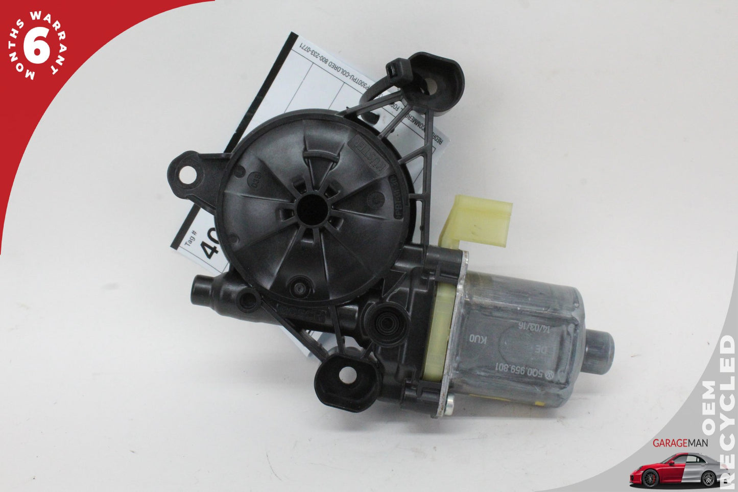 2015-2020 Audi A3 S3 Rear Left Driver Side Window Regulator Motor 5Q0959801 OEM