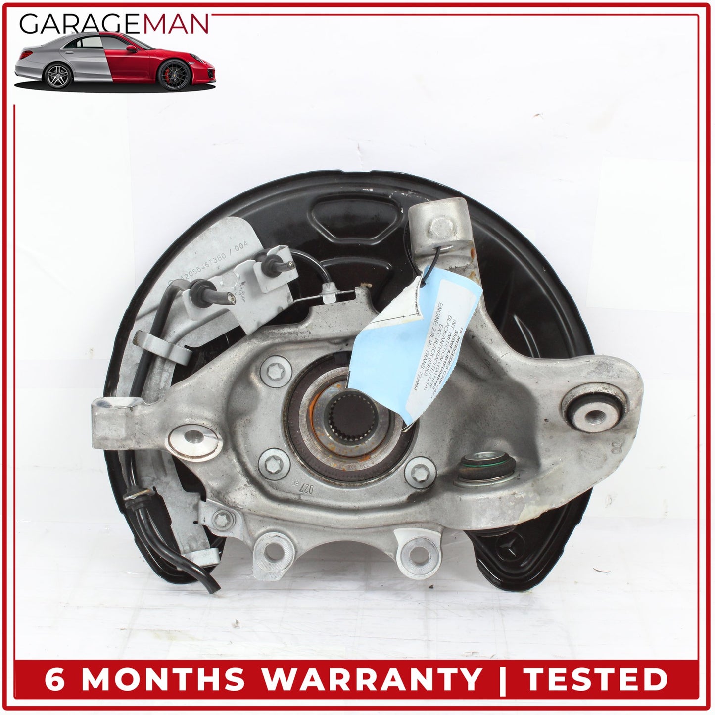 2015-2020 Mercedes W205 C300 Rear Left Spindle Knuckle Wheel Hub 2055467380 OEM