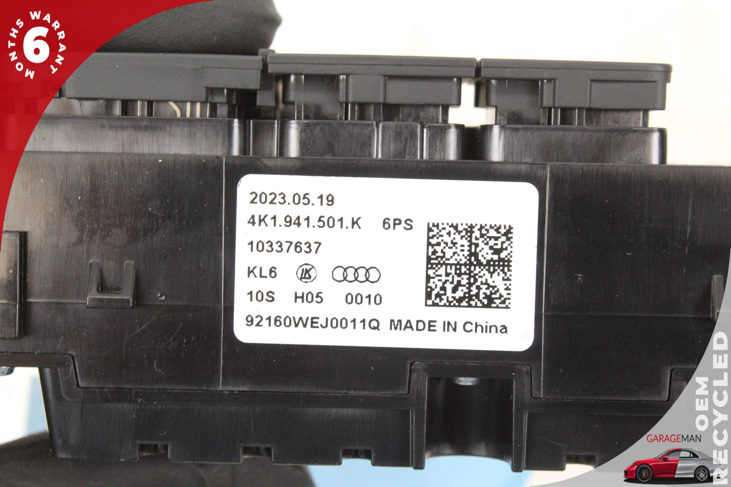 2022-2024 Audi A3 RS3 S3 Headlight Control Switch Button 4K1941501K OEM