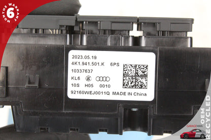 2022-2024 Audi A3 RS3 S3 Headlight Control Switch Button 4K1941501K OEM