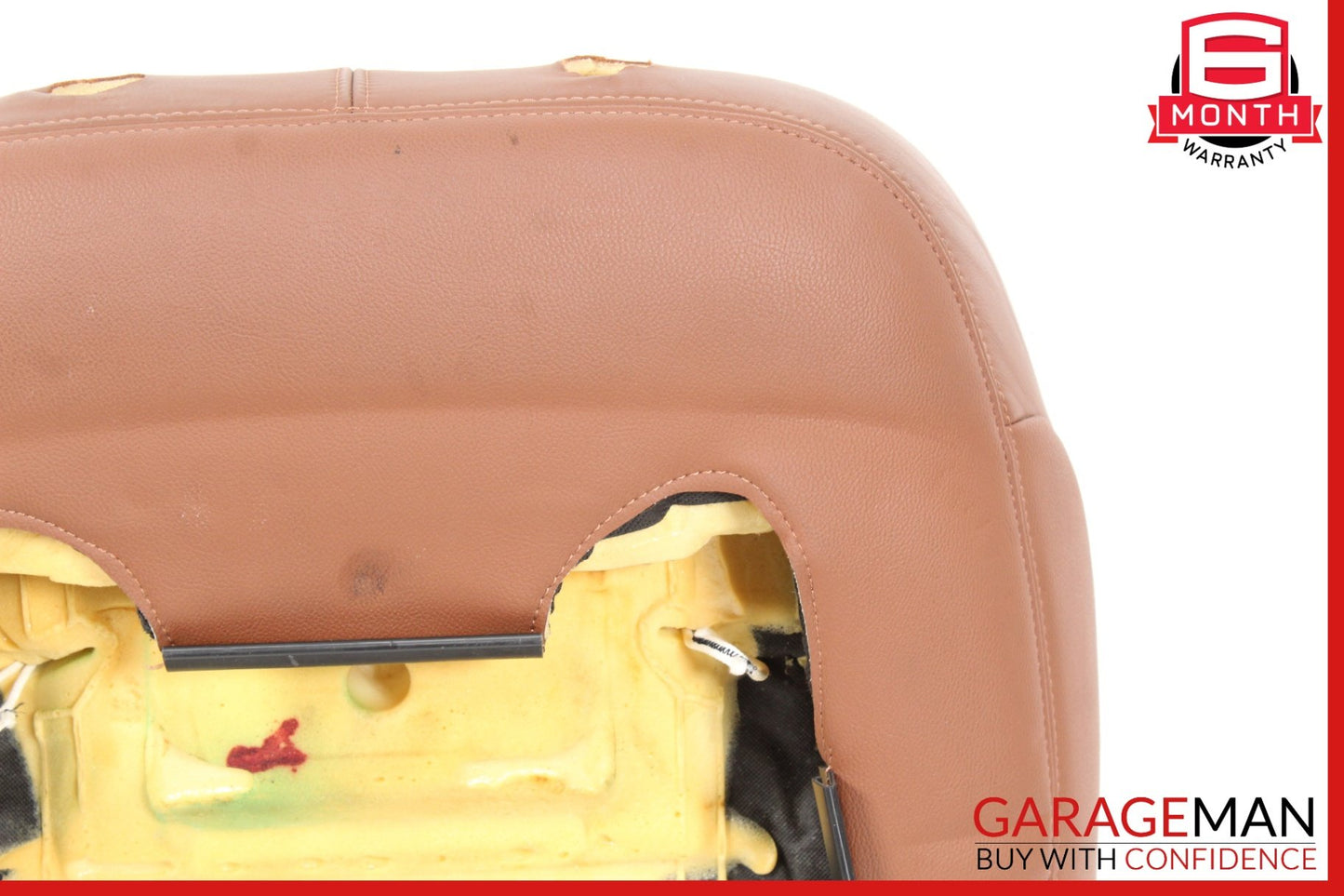 2014-2017 Maserati Ghibli Front Left Side Upper Seat Cushion Brown 673002961 OEM