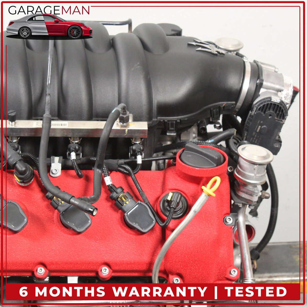 2009-2017 Maserati GranTurismo M145 4.7L V8 F136Y Engine Motor Assembly OEM 98K