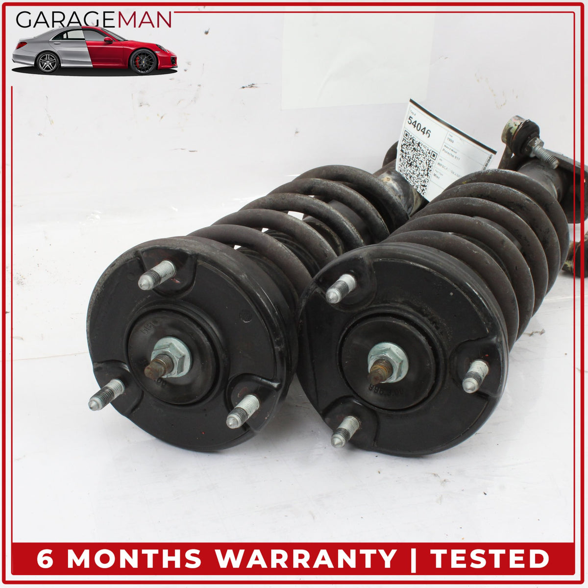 1999-2004 Porsche 911 996 Rear Left and Right Side Shock Strut Absorber Set OEM