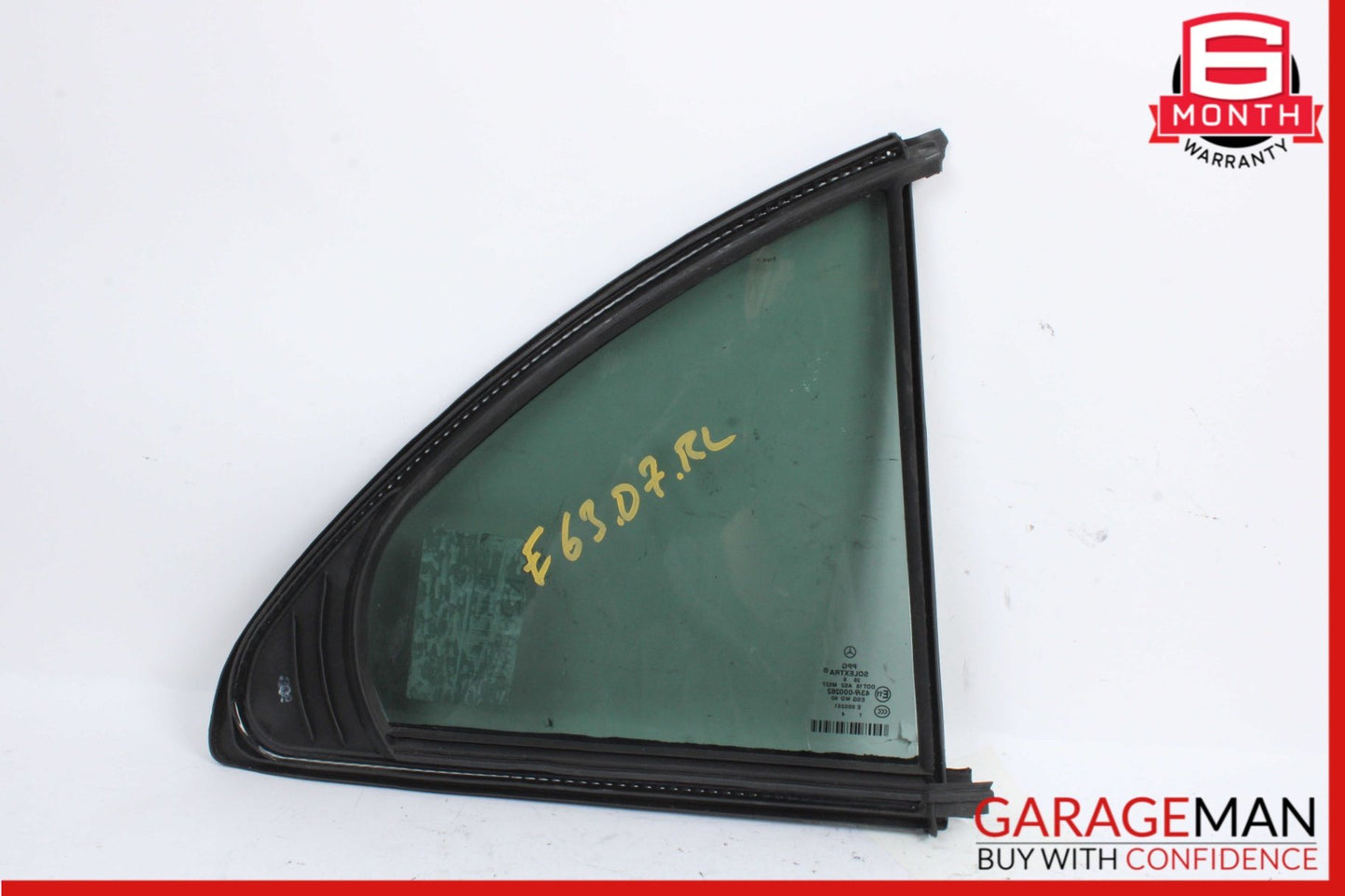 2003-2009 Mercedes-Benz E63 AMG W211 Rear Left Driver Side Quarter Window Glass