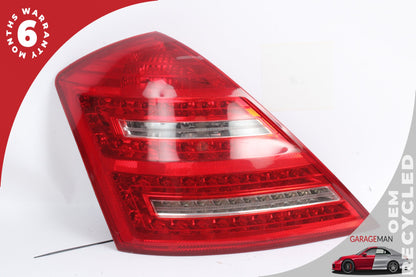 10-13 Mercedes-Benz S550 W221 Sedan Rear Left Outer Tail Light Lamp 2218201364