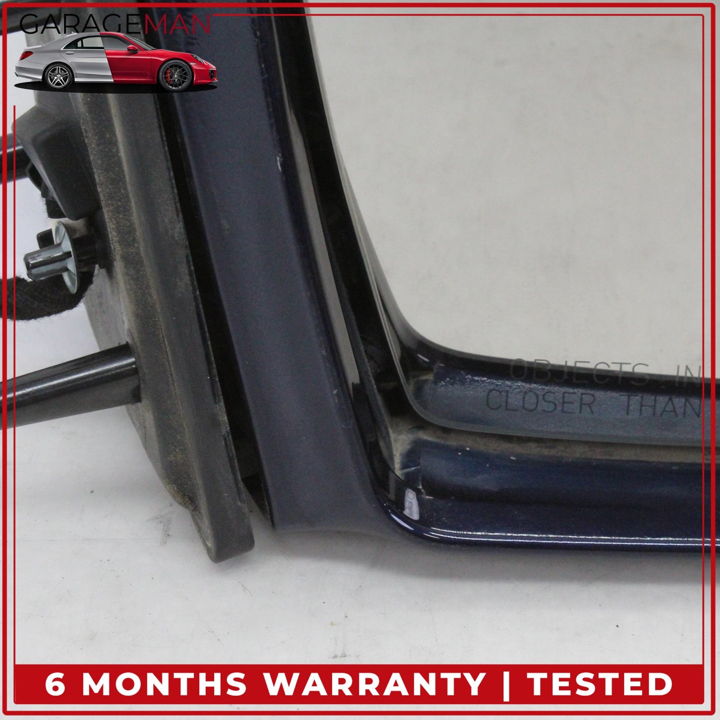 2007-2008 Mercedes X164 GL550 Front Right Side Door Rear View Mirror Blue OEM