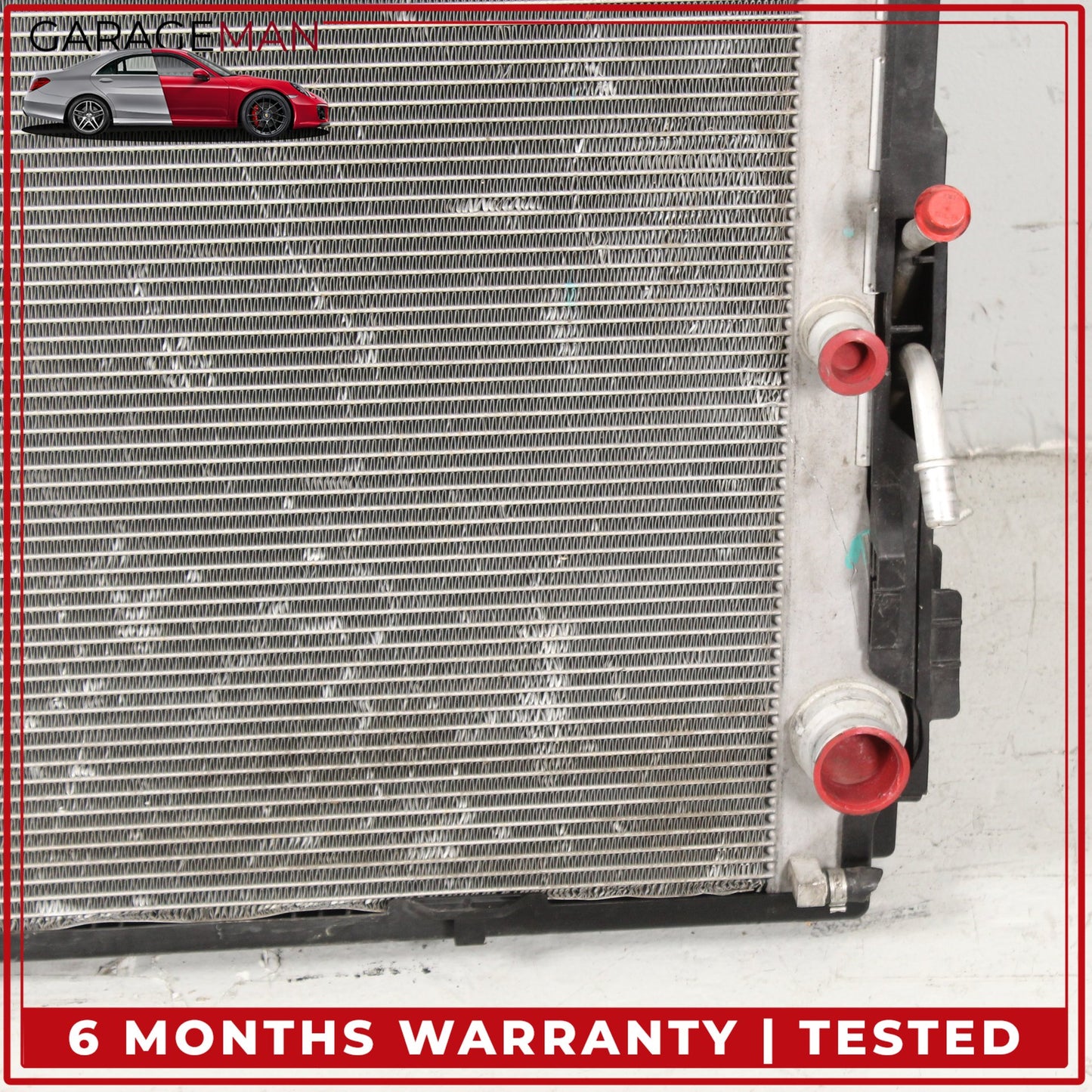 2010-2014 BMW X5 X6 E70 Water Cooling Radiator A/C Condenser Aux Cooler OEM