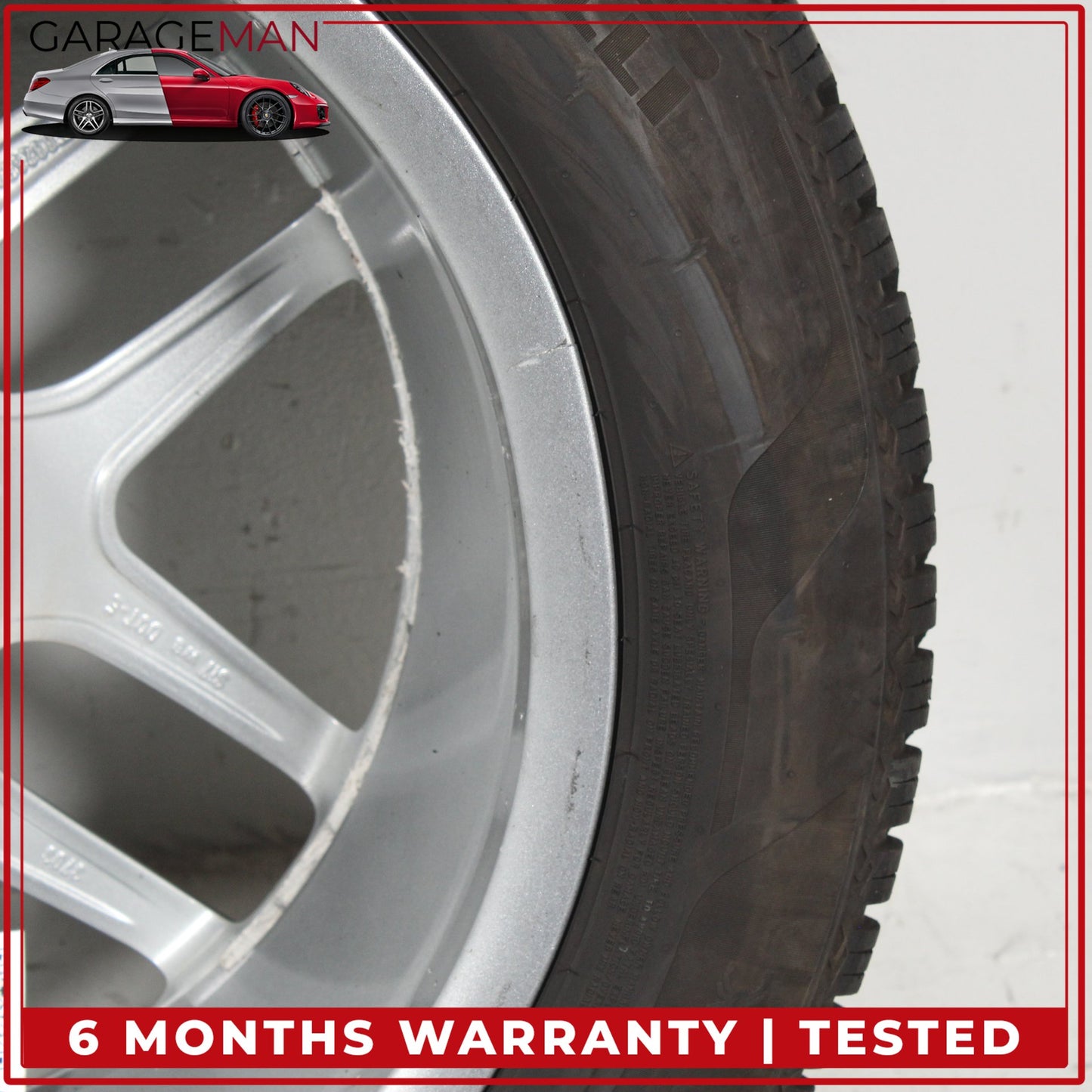 2016-2023 Mercedes X253 GLC300 Wheel Rim w/ Pirelli Tire 8JX19H2 ET38 OEM