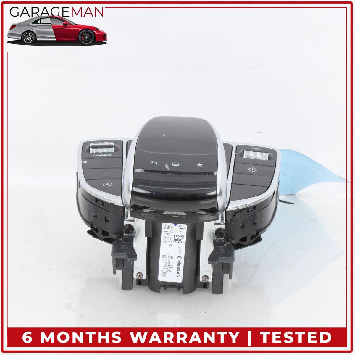 2015-2020 Mercedes W205 C300 Center Console Multi Function Control Switch OEM
