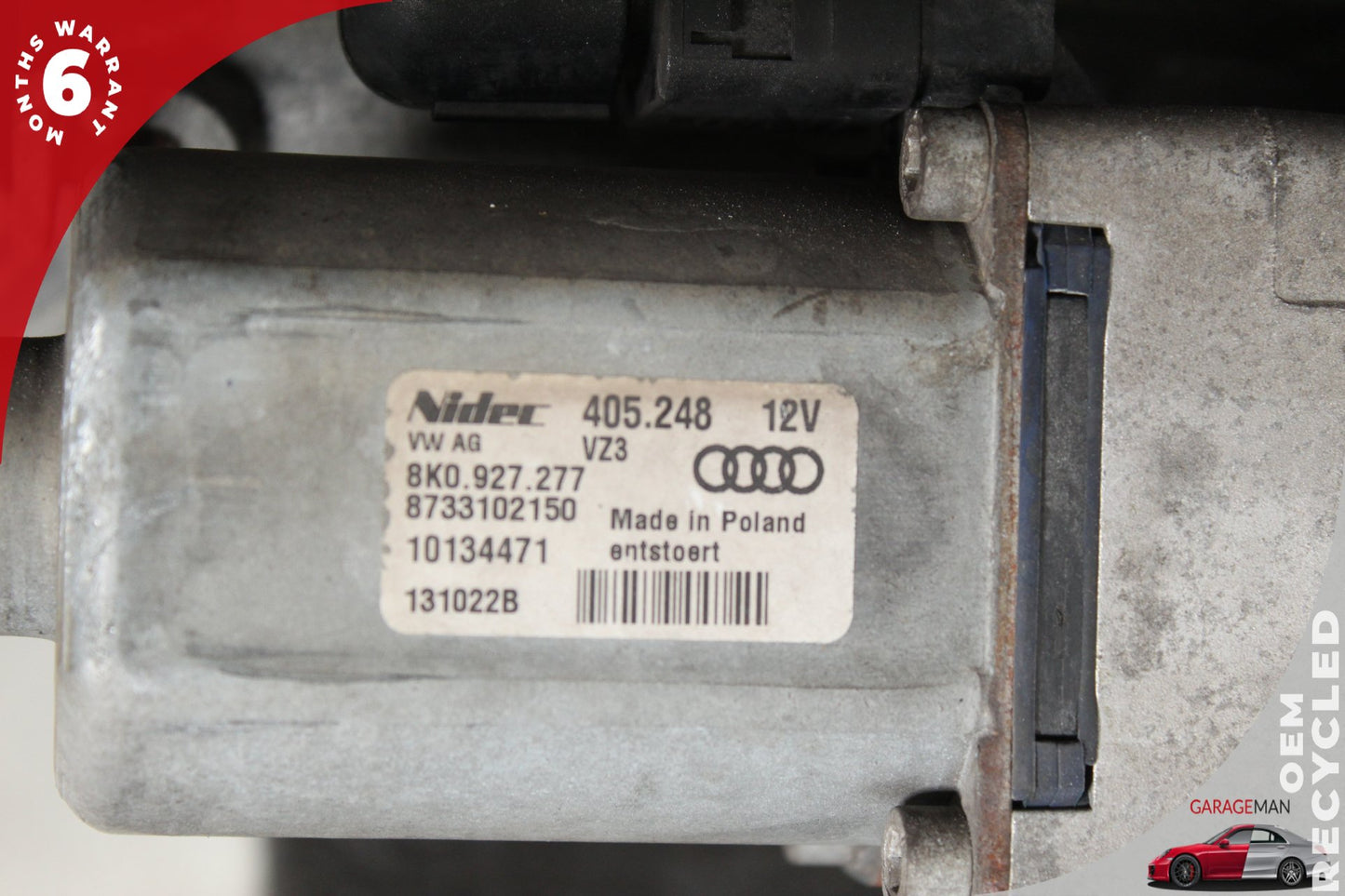 2013-2018 Audi S7 4G 4.0L Rear Diff Differential Axle Carrier 8K0927277