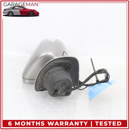2007-2009 Mercedes W211 E350 Left Side Door Rear View Mirror Silver Metallic OEM