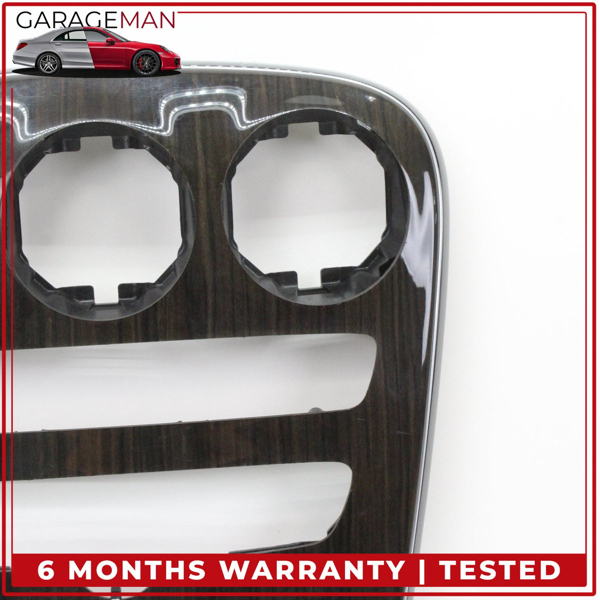 2015-2022 Mercedes W205 C300 C350e C400 Front Center Console Trim Wood OEM