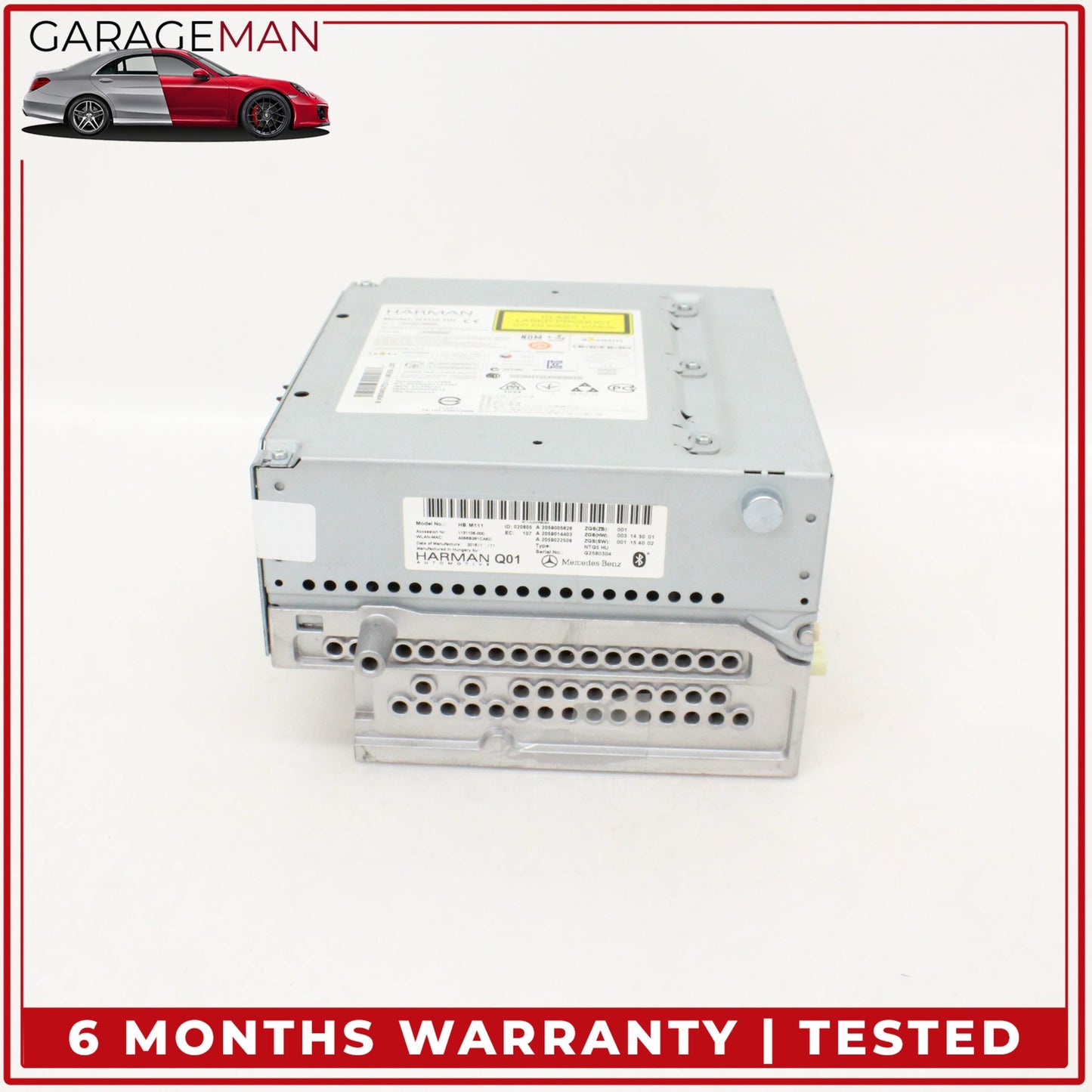 2015-2018 Mercedes W205 C300 Command Head Unit Navigation Radio 2059005626 OEM