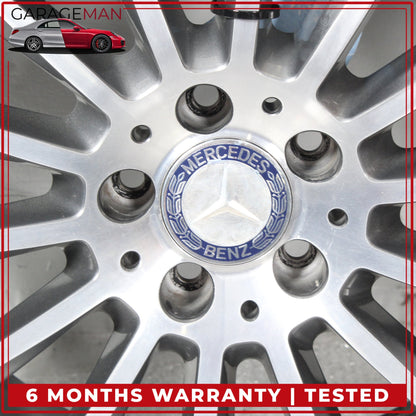 2015-2023 Mercedes W205 C300 Front Side Wheel Rim w/ Tire 7.5JX19H2 ET44 OEM