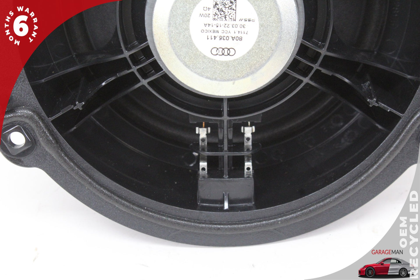 2018-2025 Audi Q5 Rear Left and Right Side Door Audio Speaker Set 80A035411 OEM