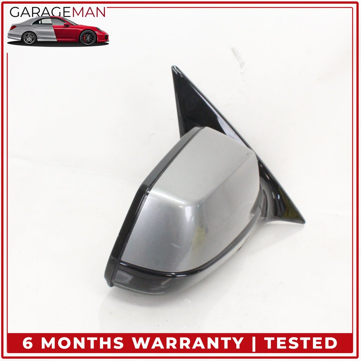 2010-2017 BMW 550i GT Front Right Door Rear View Mirror Space Gray Metallic OEM