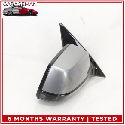 2010-2017 BMW 550i GT Front Right Door Rear View Mirror Space Gray Metallic OEM
