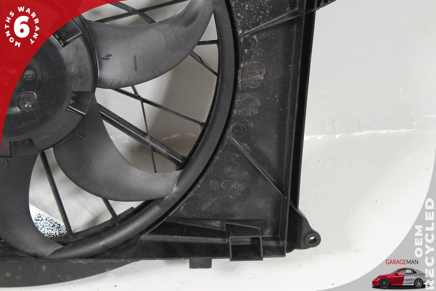 2003-2012 Mercedes R230 SL500 Engine Motor Cooling Radiator Fan Assembly OEM