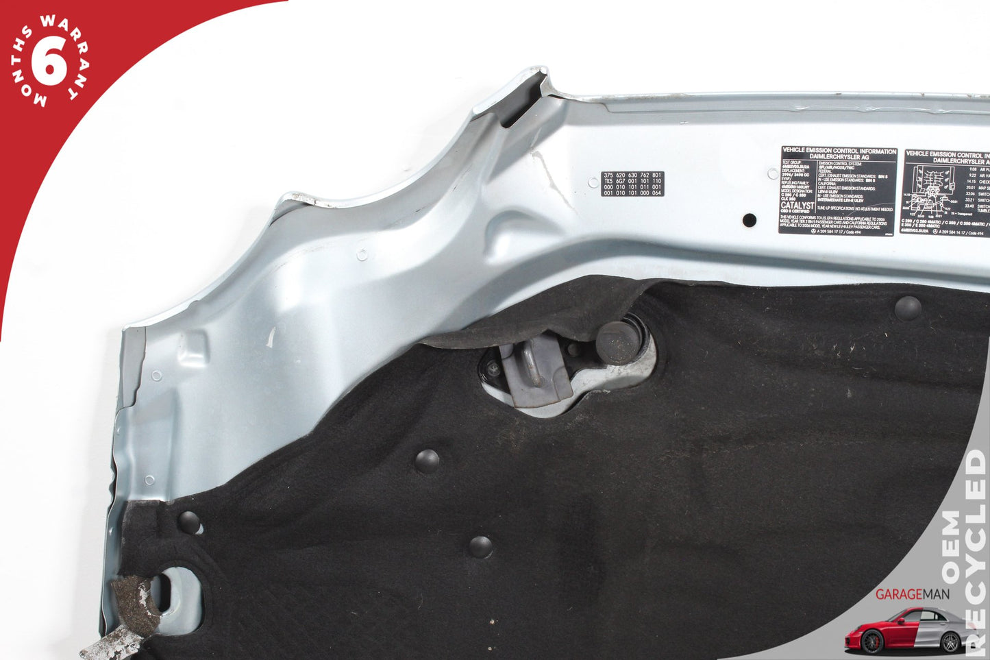 2003-2009 Mercedes W209 CLK350 Front Hood Bonnet Panel 2098800057 OEM