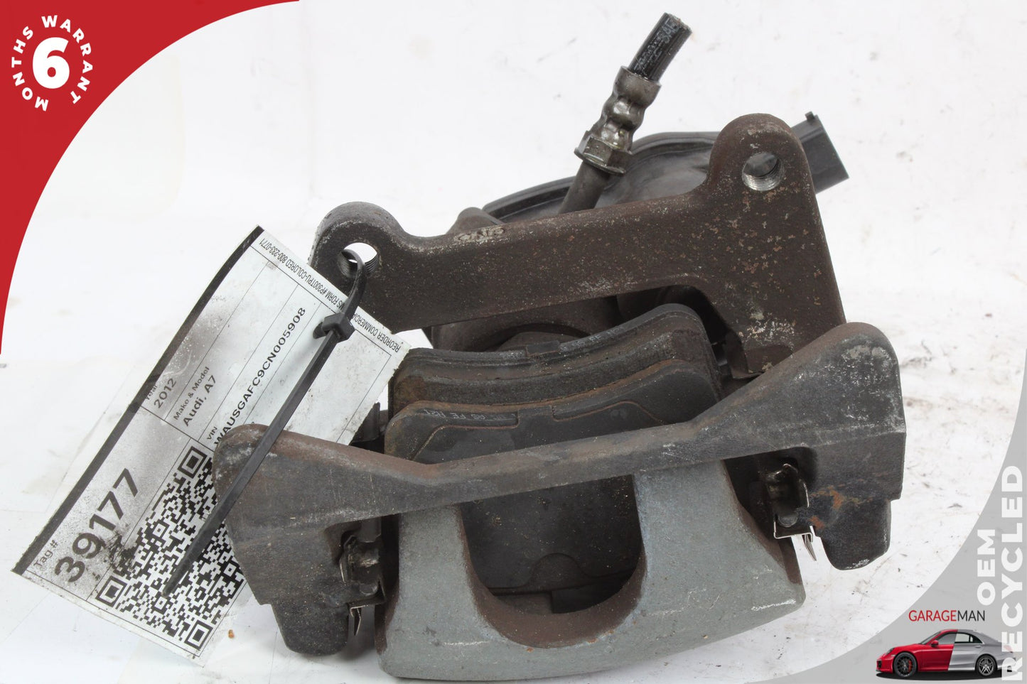 2012-2018 Audi A7 A6 Rear Left & Rear Right Side Brake Caliper Set TRW OEM