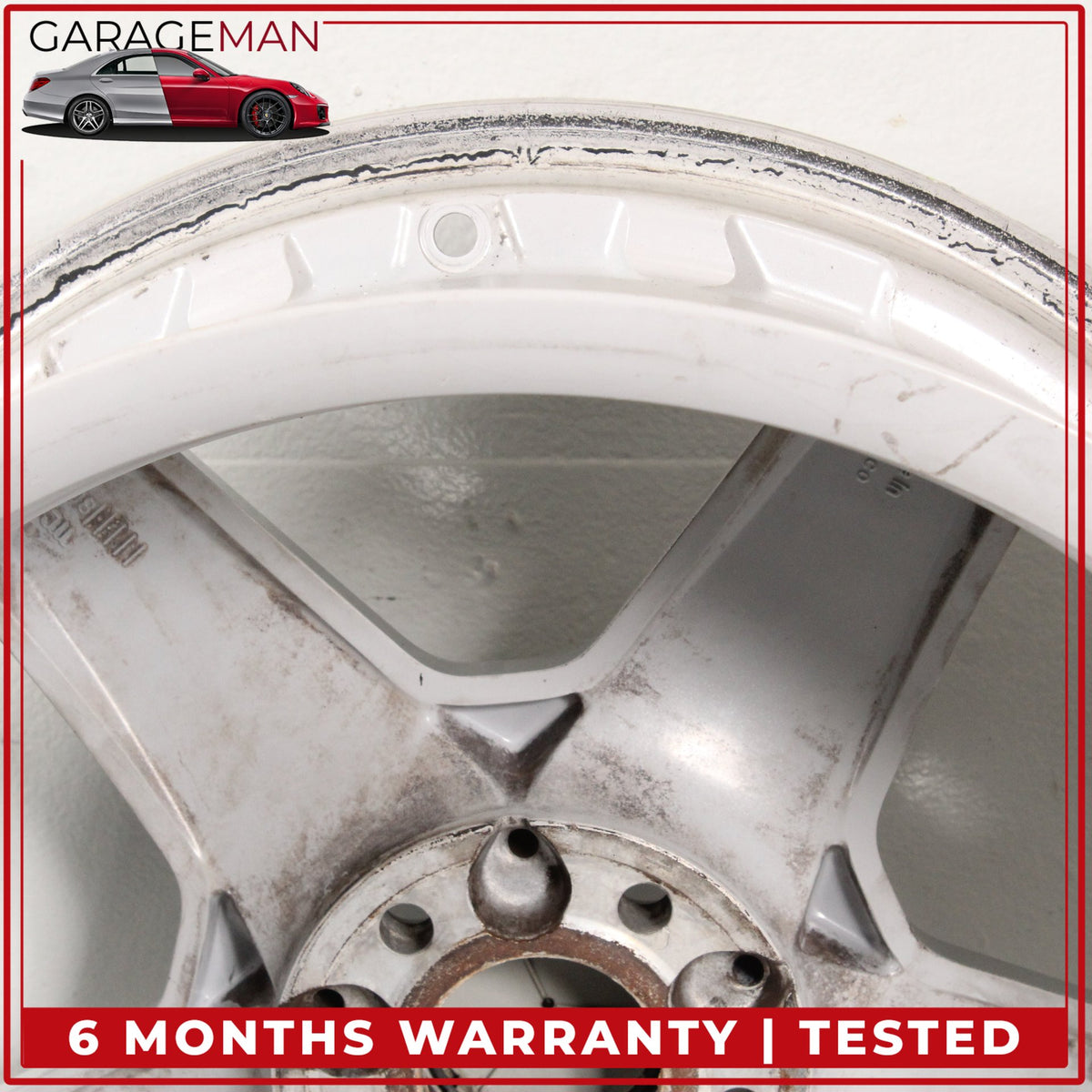 2009-2010 Mercedes W164 ML550 Front or Rear AMG 5 Spoke Wheel Rim 1644016202 OEM