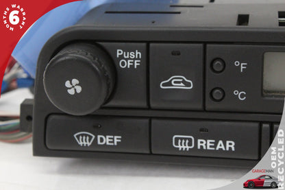 1997- 2006 Jaguar XK8 X100 Convertible AC Temperature Climate Control Panel LJA7690BB Genuine