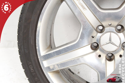 2007-2011 Mercedes W221 S550 S600 Front Wheel Rim w/ Tire 8.5JX19H2 ET43 OEM