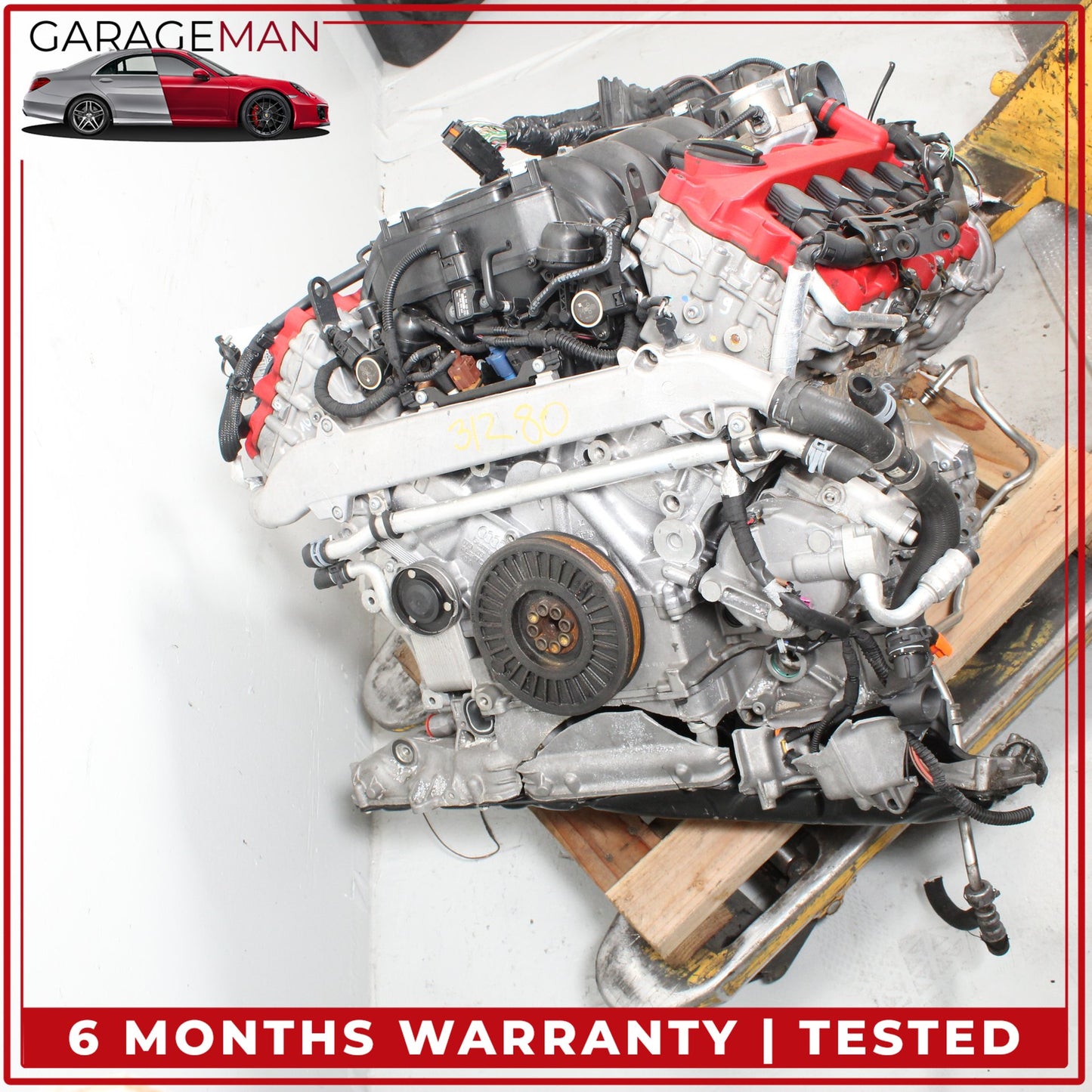 2013-2015 Audi RS5 8T AWD 4.2L V8 Engine Motor Assembly CFSA 55k OEM