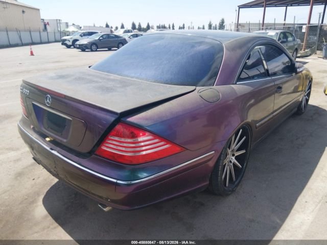 Parting Out- 2005 Mercedes-Benz CL500 W215- __PENDING_CLAIM__