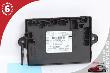 07-09 Mercedes-Benz S550 W221 Right Rear Door Control Module 2218706986 OEM