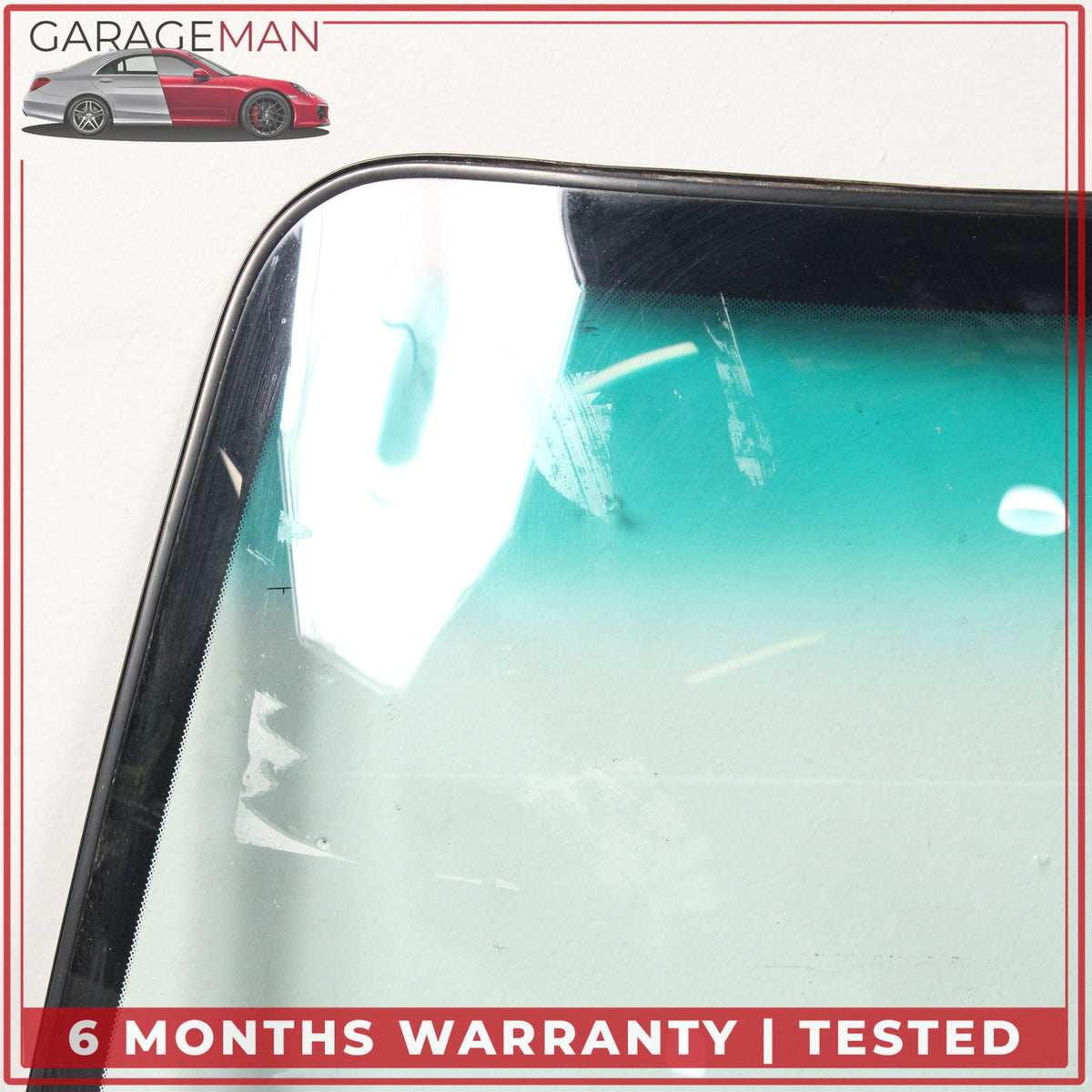 1999-2001 Porsche 911 Carrera 996 Front Windshield Glass w/ Rear View Mirror OEM
