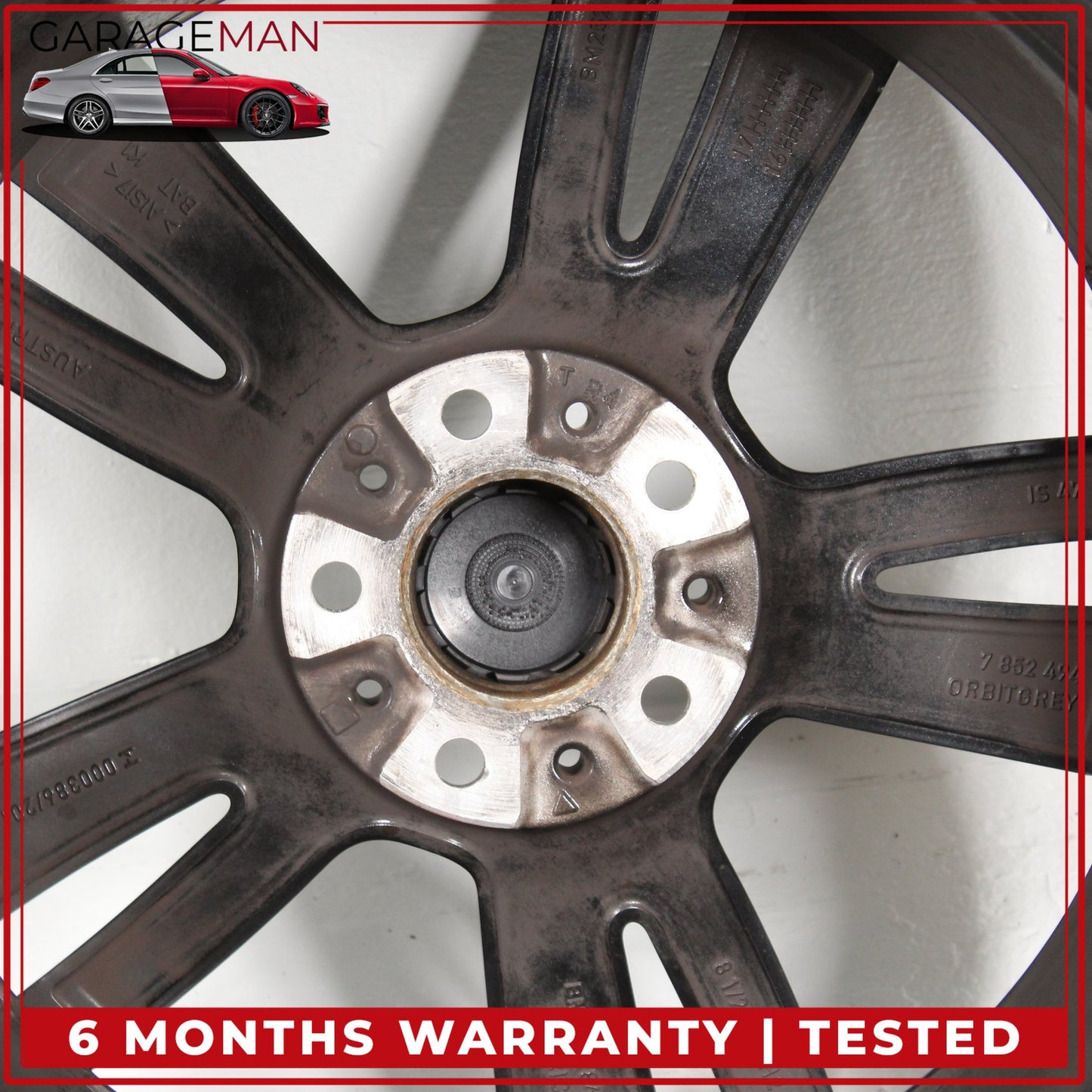 2012-2020 BMW 428i 430i 320i 335i Rear Wheel Rim 8.5JX19H2 IS47 7852494 OEM