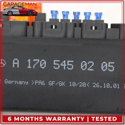 1997-2004 Mercedes R170 SLK230 Front Relay Junction Fuse Box 1705450305 OEM