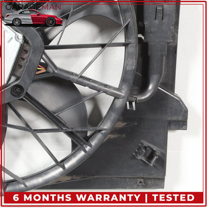 2003-2009 Mercedes-Benz E350 W211 Sedan Engine Radiator Cooling Fan Motor Assembly 3137229007 OEM