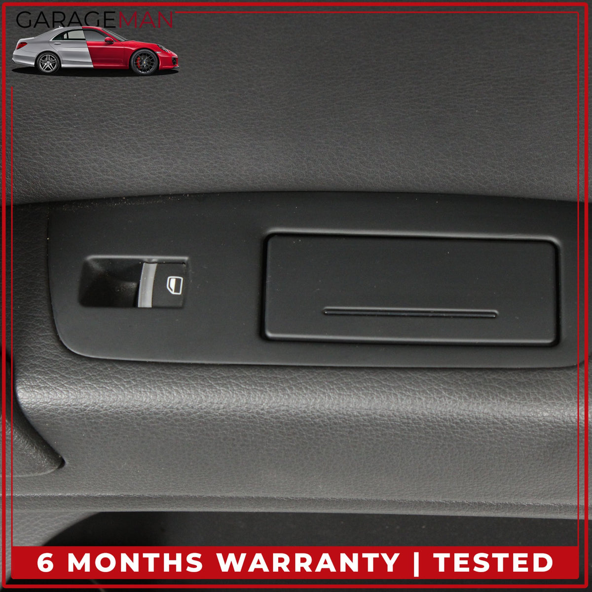 2007-2015 Audi Q7 Rear Right Side Interior Door Trim Panel w/ Sun Shade OEM