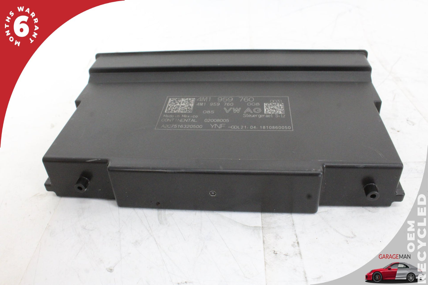 16-24 Audi SQ5 8R SUV Rear 3rd Third Row Seat Memory Module 4M1959760G Genuine