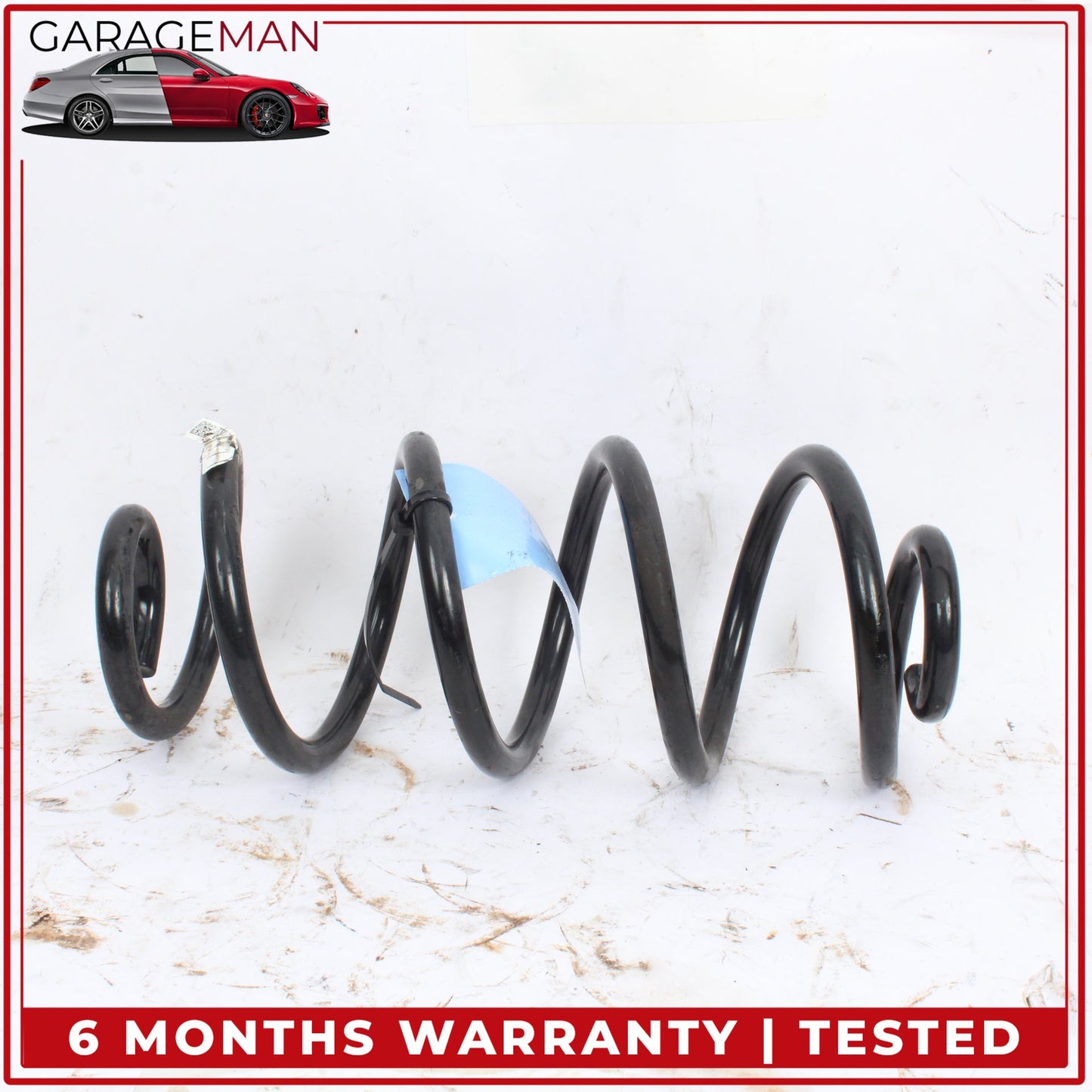 2015-2018 Porsche Macan 95B SUV Rear Left and Right Side Coil Spring Set OEM