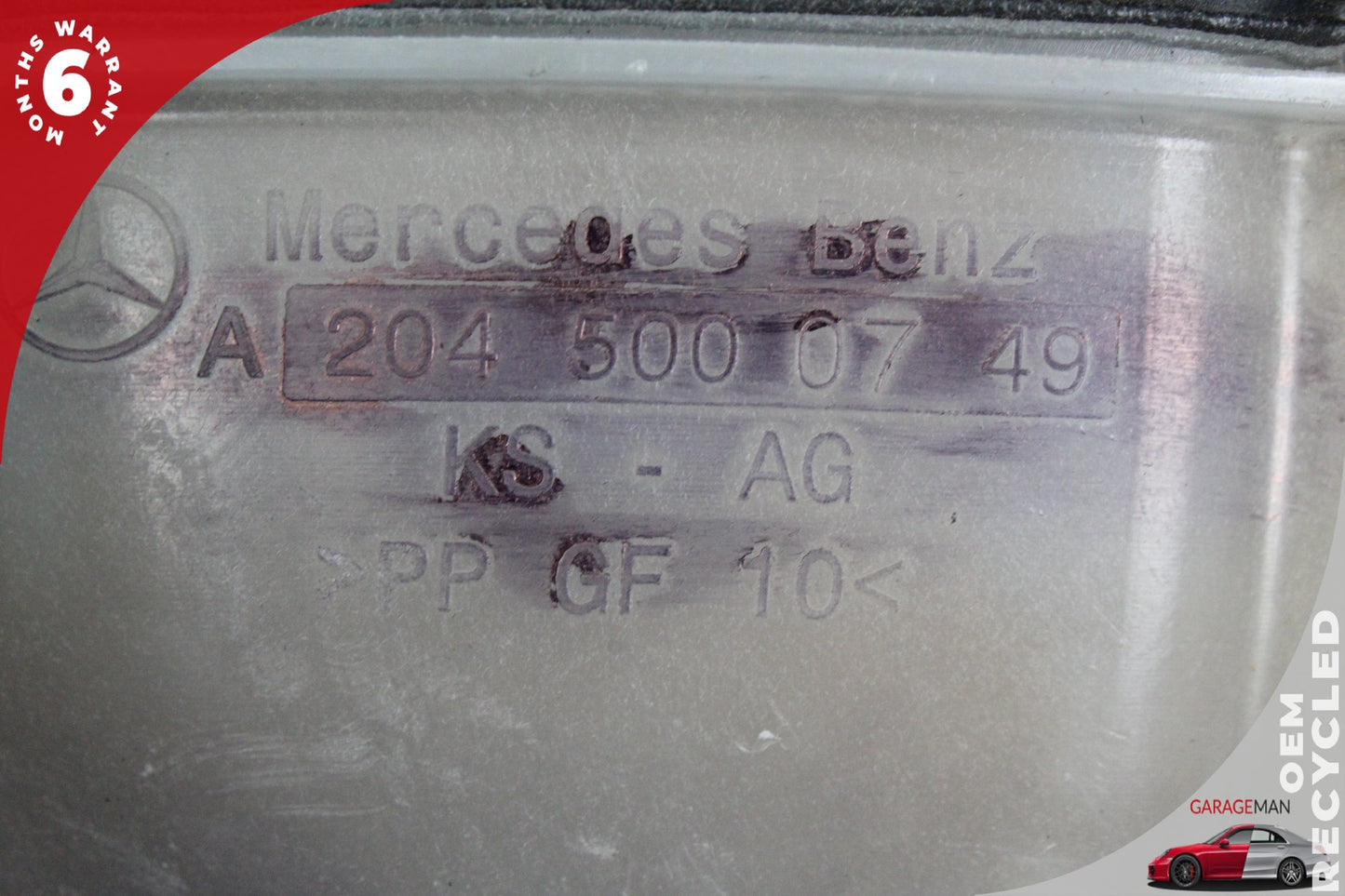 2008-2016 Mercedes-Benz E400 W207 Coupe Coolant Overflow Reservoir Expansion Tank 2045000749 OEM