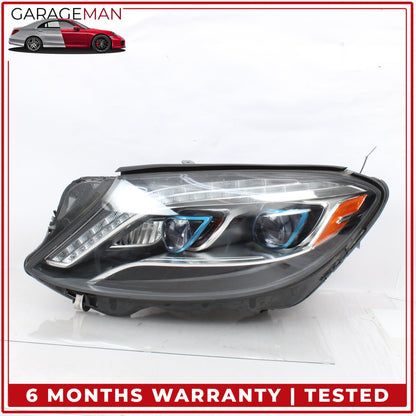 2015-2017 Mercedes W222 S550e Front Left Side LED Head Light Lamp 2229063304 OEM