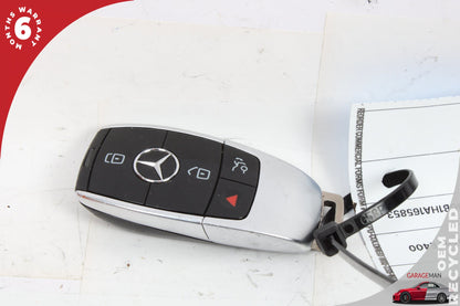 17-19 Mercedes-Benz E400 W213 Wagon Keyless Entry Smart Remote Key Fob 2229051411 OEM