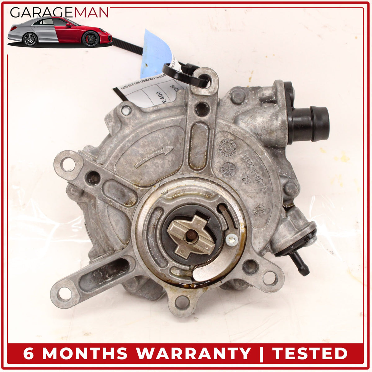 2012-2018 Mercedes W212 E400 C300 Engine Motor Brake Vacuum Pump 2762300265 OEM