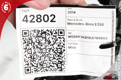 2012-2016 Mercedes W212 E350 CLS350 3.5 V6 RWD Engine Motor Assembly OEM 225K