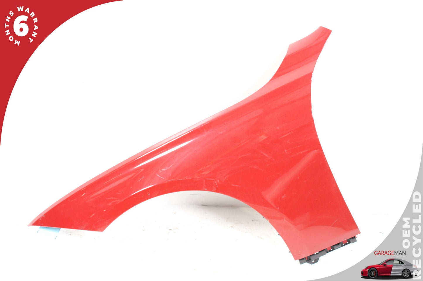 2012-2018 BMW 320i F30 Front Left Driver Side Fender Wing Panel Red 9621597 OEM