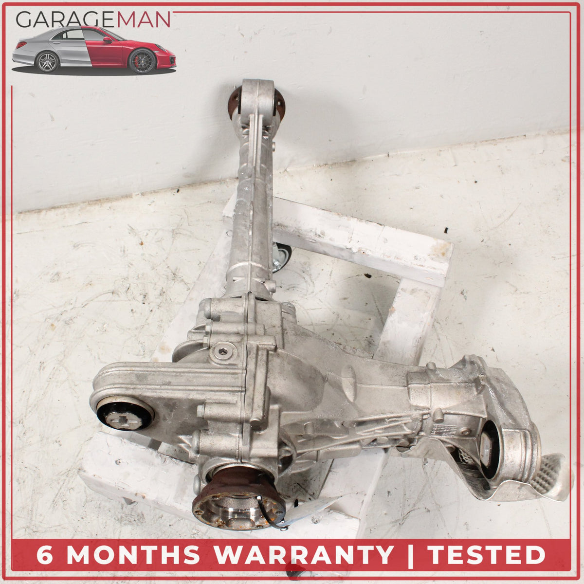 2016-2018 Porsche Cayenne 958 VR6 Front Differential Axle Carrier 0BM409510R OEM